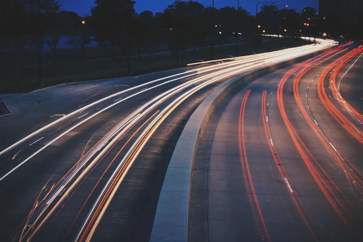 Highway after dark