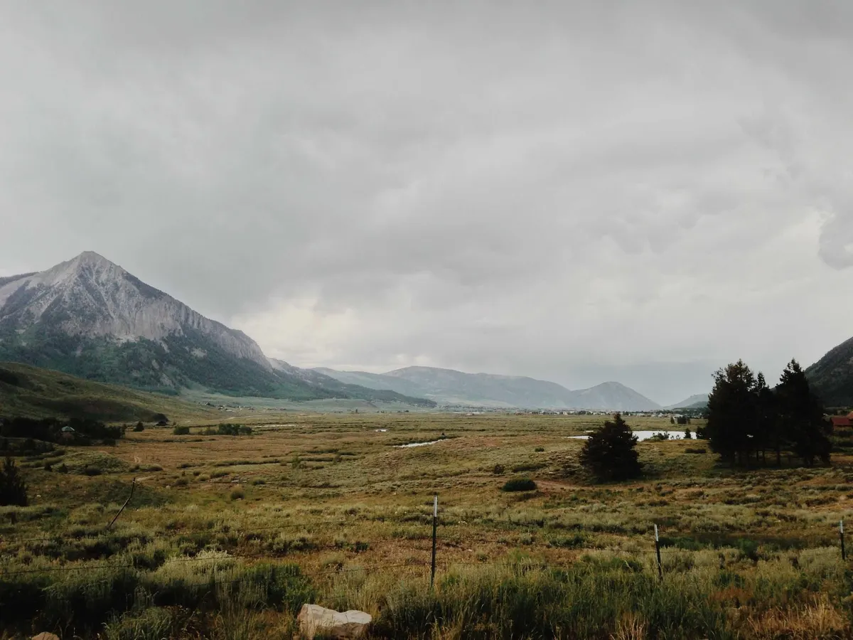Valley before the storm